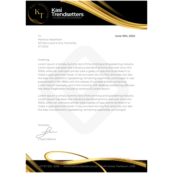 Letterhead Design